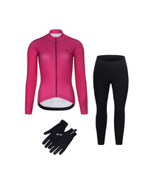 RIVANELLE Cycling mega sets - STARLIGHT WINTER - black/pink