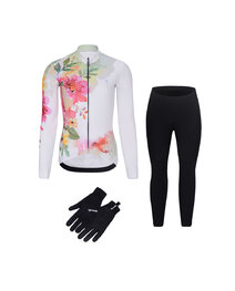 RIVANELLE Cycling mega sets - FLOWERY WINTER - multicolour/white/black