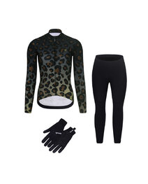 RIVANELLE BY HOLOKOLO Cycling mega sets - WILDCAT WINTER - black/brown