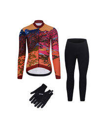 RIVANELLE Cycling mega sets - FREE WINTER - multicolour/black/orange