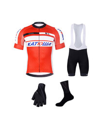 BONAVELO Cycling mega sets - KATUSHA - black/red/white