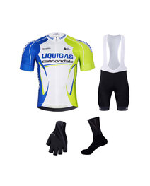 BONAVELO Cycling mega sets - LIQUIGAS CANNONDALE - black/green/white/blue