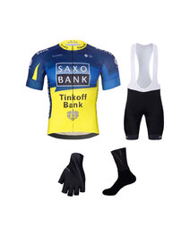 BONAVELO Cycling mega sets - SAXO BANK TINKOFF - blue/white/yellow/black