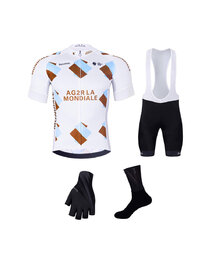 BONAVELO Cycling mega sets - AG2R LA MONDIALE - black/multicolour/white
