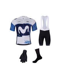 BONAVELO Cycling mega sets - MOVISTAR 2025 - white/blue/black