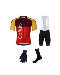 BONAVELO Cycling mega sets - COFIDIS 2025 - black/red/orange