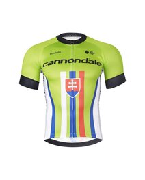 BONAVELO Cycling short sleeve jersey and shorts - CANNONDALE SK - black/green