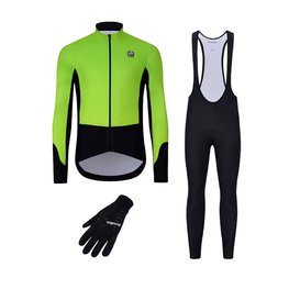 HOLOKOLO Cycling mega sets - CLASSIC - black/light green