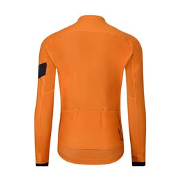 HOLOKOLO Cycling thermal jacket - 2in1 WINTER - orange
