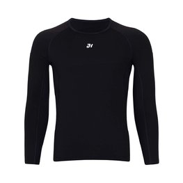 HOLOKOLO Cycling long sleeve t-shirt - WINTER BASE LAYER - black