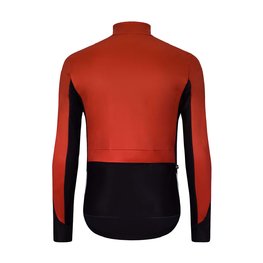 HOLOKOLO Cycling thermal jacket - CLASSIC - red/black