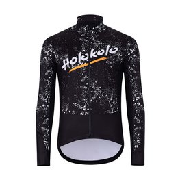 HOLOKOLO Cycling thermal jacket - GRAFFITI - black