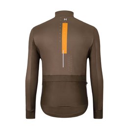 HOLOKOLO Cycling thermal jacket - ELEMENT - brown