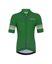 HOLOKOLO Cycling short sleeve jersey and shorts - FLOW JUNIOR - black/green