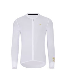 HOLOKOLO Cycling long sleeve jersey and bibtights - VICTORIOUS GOLD - white/black