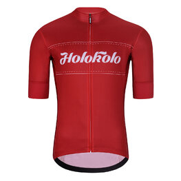 HOLOKOLO Cycling short sleeve jersey and shorts - GEAR UP  - black/red