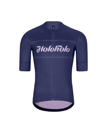 HOLOKOLO Cycling short sleeve jersey and shorts - GEAR UP  - black/blue
