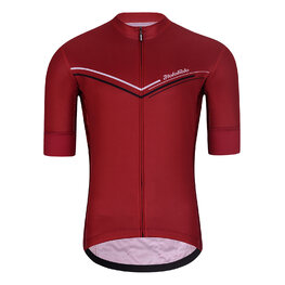 HOLOKOLO Cycling short sleeve jersey and shorts - LEVEL UP  - red/black