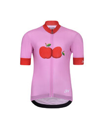 HOLOKOLO Cycling short sleeve jersey and shorts - FRUIT KIDS - black