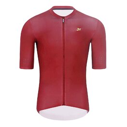 HOLOKOLO Cycling short sleeve jersey and shorts - EYELET - bordeaux
