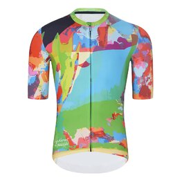 HOLOKOLO Cycling short sleeve jersey and shorts - DEER - multicolour/green