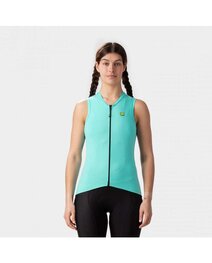 ALÉ Cycling short sleeve jersey and shorts - COLOR BLOCK LADY - black/blue