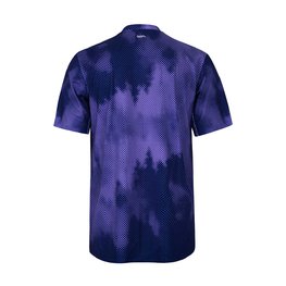 HOLOKOLO Cycling short sleeve jersey - NIGHTFALL MTB - blue/black