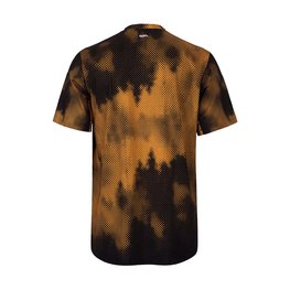 HOLOKOLO Cycling short sleeve jersey - NIGHTFALL MTB - orange/black