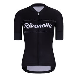 RIVANELLE Cycling short sleeve jersey and shorts - GEAR UP  - white/black
