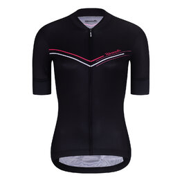 RIVANELLE Cycling short sleeve jersey and shorts - LEVEL UP  - black/white