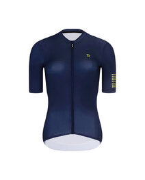 RIVANELLE Cycling short sleeve jersey and shorts - VICTORIOUS GOLD LADY - black/blue