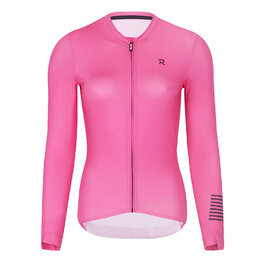 HOLOKOLO Cycling long sleeve jersey and bibtights - VICTORIOUS ELITE - pink/black