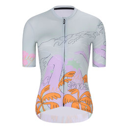 RIVANELLE Cycling short sleeve jersey and shorts - SPIRIT  - multicolour/black/grey
