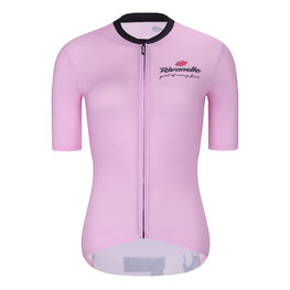 RIVANELLE BY HOLOKOLO Cycling short sleeve jersey and shorts - VOGUE - pink/black