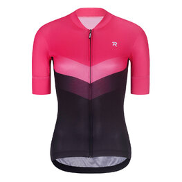 RIVANELLE Cycling short sleeve jersey and shorts - ARROW II - black/pink