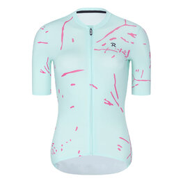 RIVANELLE Cycling short sleeve jersey and shorts - PASSION - blue/pink