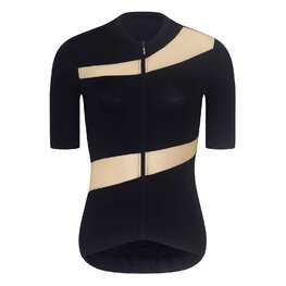 RIVANELLE Cycling short sleeve jersey and shorts - GLAMOR - beige/black