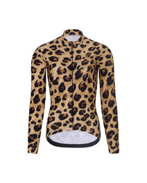 RIVANELLE Cycling winter set with jacket - WILDCAT II WINTER - beige/black