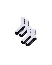 HOLOKOLO Cyclingclassic socks - LINEAL 2PAK - white/black