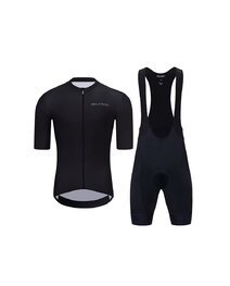 HOLOKOLO Cycling short sleeve jersey and shorts - OCTOPUS  - white/black