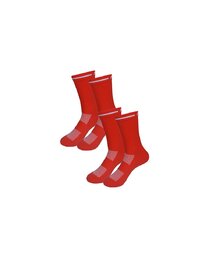 HOLOKOLO Cyclingclassic socks - VELON 2PAK - red