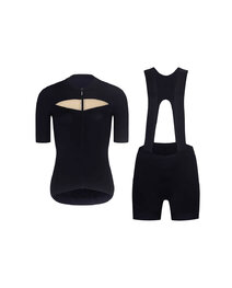 RIVANELLE Cycling short sleeve jersey and shorts - GLAMOR - black