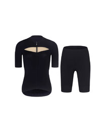 RIVANELLE Cycling short sleeve jersey and shorts - GLAMOR - black