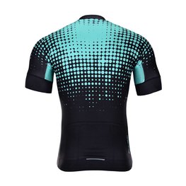 HOLOKOLO Cycling short sleeve jersey - FROSTED - black/turquoise