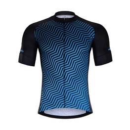 HOLOKOLO Cycling short sleeve jersey - DAYBREAK - black/blue