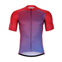 HOLOKOLO Cycling short sleeve jersey - DAYBREAK - blue/red