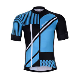 HOLOKOLO Cycling short sleeve jersey - TRACE - black/blue