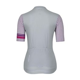 HOLOKOLO Cycling short sleeve jersey - KIND ELITE LADY - grey