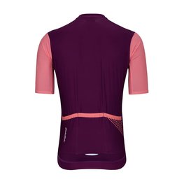 HOLOKOLO Cycling short sleeve jersey - ENJOYABLE ELITE - pink/purple