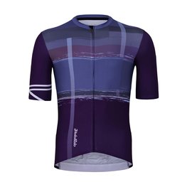 HOLOKOLO Cycling short sleeve jersey and shorts - EUPHORIC ELITE - black/purple